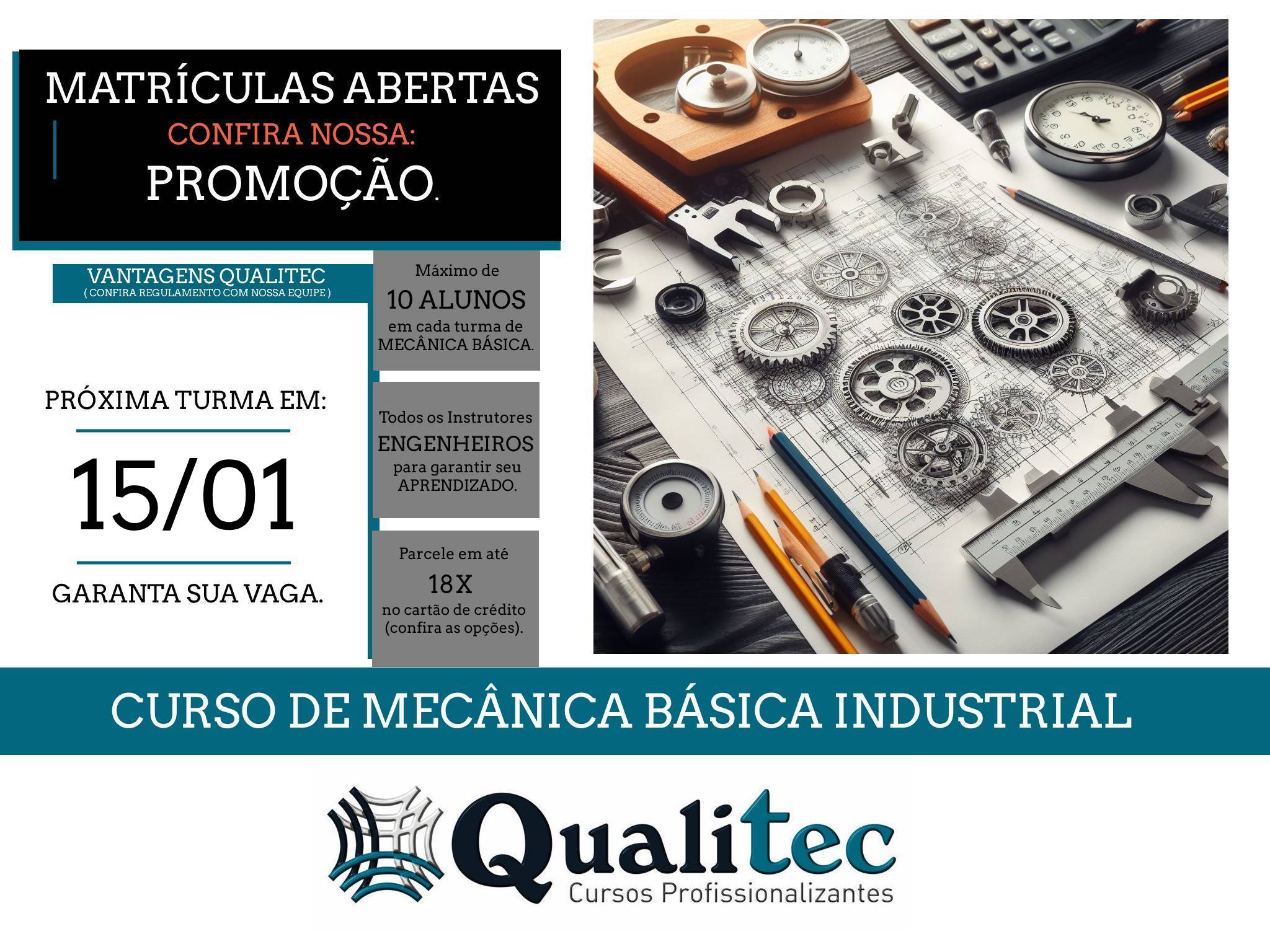 Qualitec Cursos Profissionalizantes - Curso Operador De Máquinas ...